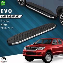 S-Dizayn Toyota Hilux 7 Evo Krom Yan Basamak 203 Cm 2006-2015 A+ Kalite