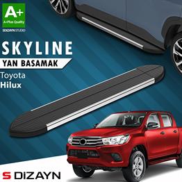 Toyota Hilux 8 Skyline Krom Yan Basamak 203 Cm 2015 Üzeri A+ Kalite