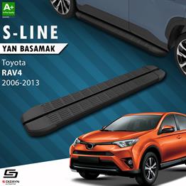 S-Dizayn Toyota Rav 4 3 S-Line Siyah Yan Basamak 163 Cm 2006-2013 A+ Kalite