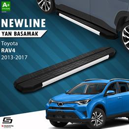 S-Dizayn Toyota Rav 4 4 NewLine Aluminyum Yan Basamak 173 Cm 2013-2017 A+ Kalite