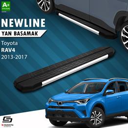 S-Dizayn Toyota Rav 4 4 NewLine Krom Yan Basamak 173 Cm 2013-2017 A+ Kalite