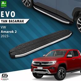 S-Dizayn VW Amarok 2 Evo Krom Yan Basamak 203 Cm 2023 Üzeri A+ Kalite