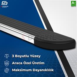 VW Amarok 2 Skyline Krom Yan Basamak 203 Cm 2023 Üzeri A+ Kalite