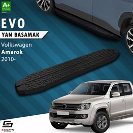 VW Amarok Evo Siyah Yan Basamak 203 Cm 2010-2023 A+ Kalite