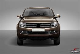 S-Dizayn VW Amarok Krom Ön Tampon Çıta 2 Prç (4X4) 2010-2016