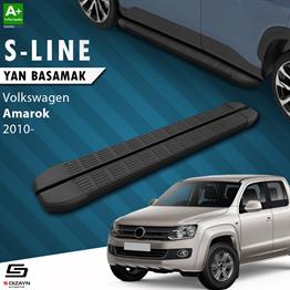 VW Amarok S-Line Siyah Yan Basamak 203 Cm 2010-2023 A+ Kalite