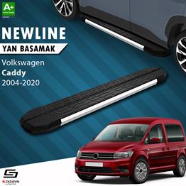 S-Dizayn VW Caddy 3 NewLine Krom Yan Basamak 193 Cm 2004-2020 A+ Kalite