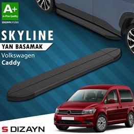 VW Caddy 3 Skyline Siyah Yan Basamak 193 Cm 2004-2020 A+ Kalite