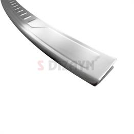 S-Dizayn VW Caddy Krom Arka Tampon Eşiği 2015-2020