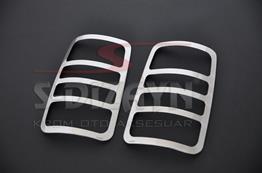 S-Dizayn VW Caddy Krom Stop Çerçevesi 2 Prç 2004-2015