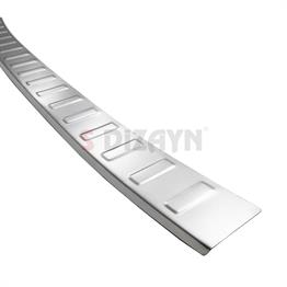 S-Dizayn VW Golf 7 SW Sportsvan Krom Arka Tampon Eşiği 2013-2020