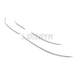 S-Dizayn VW Golf 8.5 Makyajlı HB Krom Ön Tampon Çıtası 4 Prç. 2024 Üzeri A+ Kalite