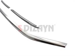 S-Dizayn VW Jetta Krom Ön Tampon Çıta 3 Prç. 2014-2019