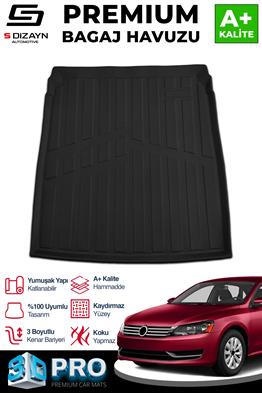 S-Dizayn VW Passat B7 3D Pro Bagaj Havuzu 2010-2015 A+ Kalite