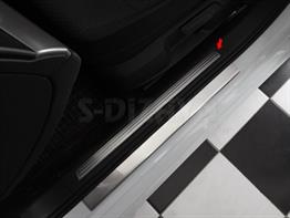 S-Dizayn VW Passat B8 Krom İç Kapı Eşiği 4 Parça 2015-2019