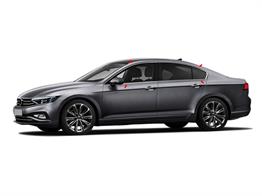 S-Dizayn VW Passat B8.5 Krom Cam Çerçeve 8 Parça 2019-2023