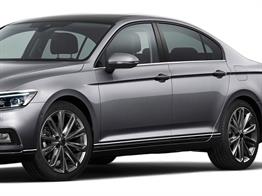 S-Dizayn VW Passat B8.5 Krom Cam Çıtası 4 Parça 2019-2023