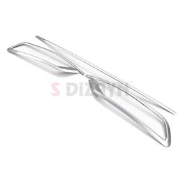 S-Dizayn VW Passat B8.5 Krom Egzoz Görünümü Difüzör Çıtası 3 Parça 2019-2023