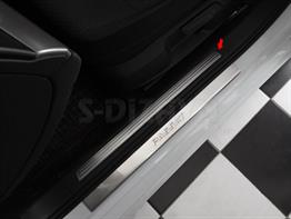 S-Dizayn VW Passat B8.5 Krom İç Kapı Eşiği 4 Parça 2019-2023