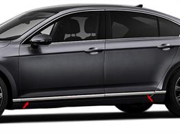 S-Dizayn VW Passat B8.5 Krom Yan Kapı Çıtası 8 Parça 2019-2023