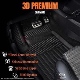 S-Dizayn VW Polo 5 3D Pro Havuzlu Paspas 2009-2017 A+ Kalite