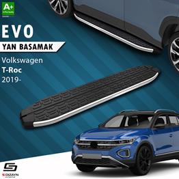 S-Dizayn VW T-Roc Evo Krom Yan Basamak 173 Cm 2019 Üzeri A+ Kalite