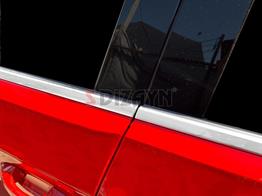 S-Dizayn VW T-Roc Krom Cam Çıtası 4 Prç. 2019-2021