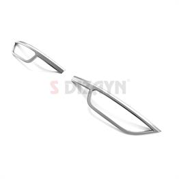 S-Dizayn VW T-Roc Makyajlı Krom Egzoz Görünümü Difüzör 2 Prç. 2021 Üzeri