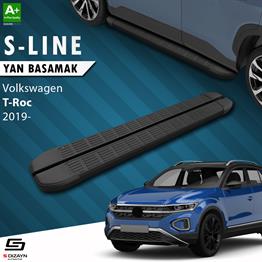 VW T-Roc S-Line Siyah Yan Basamak 173 Cm 2019 Üzeri A+ Kalite
