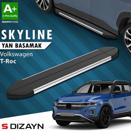 VW T-Roc Skyline Krom Yan Basamak 173 Cm 2019 Üzeri A+ Kalite