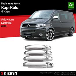 S-Dizayn VW T5 Caravelle Krom Kapı Kolu 4 Kapı 2004-2015