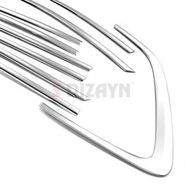 S-Dizayn VW Tiguan 3 Krom Cam Çerçeve Seti 10 Prç. 2024 Üzeri A+ Kalite
