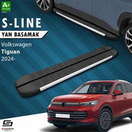VW Tiguan 3 S-Line Aluminyum Yan Basamak 183 Cm 2024 Üzeri A+ Kalite