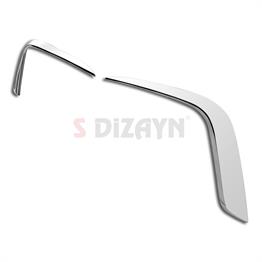 S-Dizayn VW Tiguan Krom Arka Tampon Difüzör Çıtası OEM Still 2 Prç. 2024 Üzeri A+ Kalite