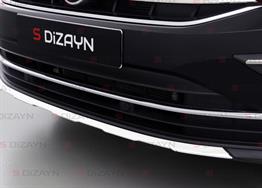 S-Dizayn VW Tiguan Krom Ön Tampon Çıtası 2020-2024 (Mat Krom)