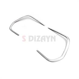 S-Dizayn VW Tiguan Krom Sis Çerçevesi 2 Prç. 2020-2024