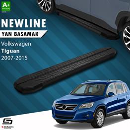 S-Dizayn VW Tiguan NewLine Siyah Yan Basamak 173 Cm 2007-2015 A+ Kalite
