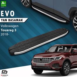 S-Dizayn VW Touareg 3 Evo Krom Yan Basamak 193 Cm 2018 Üzeri A+ Kalite