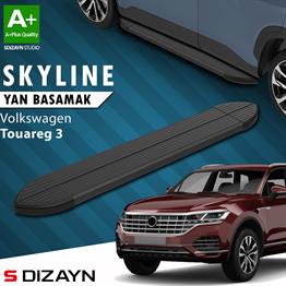 VW Touareg 3 Skyline Siyah Yan Basamak 193 Cm 2018 Üzeri A+ Kalite