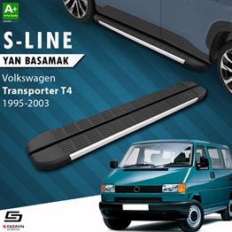VW Transporter T4 Uzun Şase S-Line Aluminyum Yan Basamak 253 Cm 1995-2003 A+ Kalite
