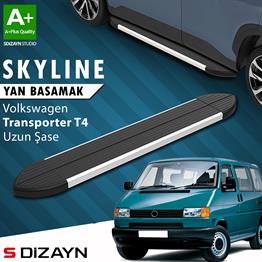 VW Transporter T4 Uzun Şase Skyline Aluminyum Yan Basamak 253 Cm 1995-2003 A+ Kalite
