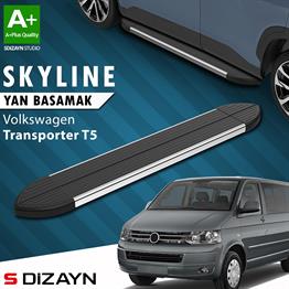 VW Transporter T5 Kısa Şase Skyline Krom Yan Basamak 213 Cm 2003-2015 A+ Kalite