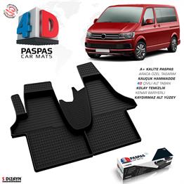 S-Dizayn VW Transporter T6 4D Havuzlu Paspas 2015-2025 A+Kalite