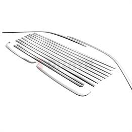 S-Dizayn VW Transporter T6 Kısa Şase Krom Cam Çerçeve Seti 2015-2025 Tek Sürgü