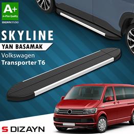 VW Transporter T6 Kısa Şase Skyline Aluminyum Yan Basamak 213 Cm 2015-2019 A+ Kalite