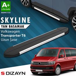VW Transporter T6 Uzun Şase Skyline Aluminyum Yan Basamak 253 Cm 2015-2019 A+ Kalite
