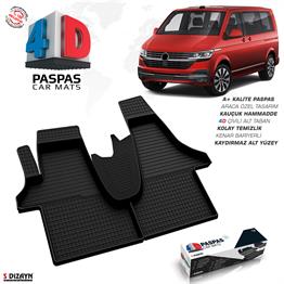 S-Dizayn VW Transporter T6.1 4D Havuzlu Paspas 2019-2025 A+Kalite