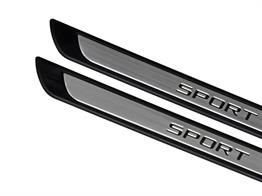 S-Dizayn Volkswagen Caddy 2K Krom Kapı Eşik Koruması Sport Line 2015-2020 2 Parça