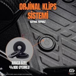 S-Dizayn Volvo S90 3D Pro Havuzlu Paspas 2020 Üzeri A+ Kalite