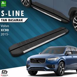 S-Dizayn Volvo XC90 2 S-Line Krom Yan Basamak 193 Cm 2015 Üzeri